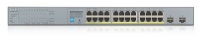 ZYXEL GS1300-26HP 26 PORT YÖNETİLEMEZ POE SWITCH (250 WATT) - 1